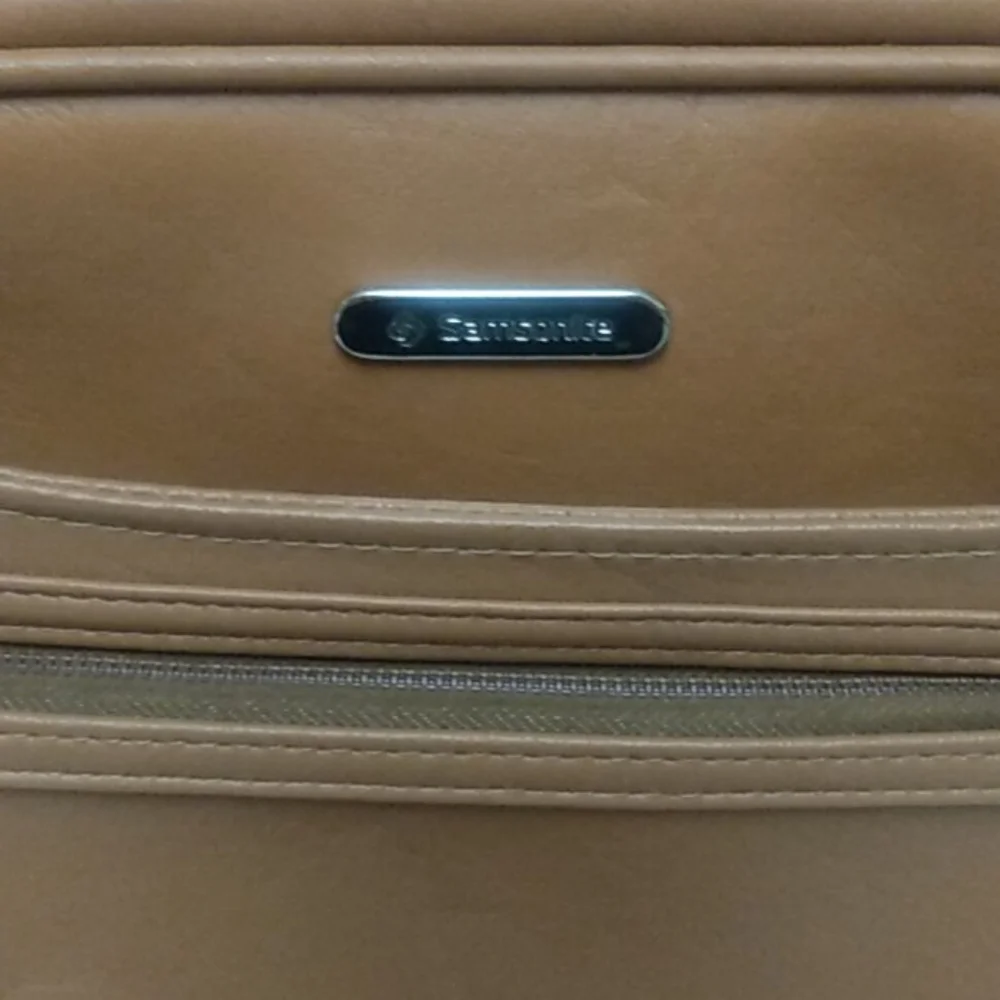 Vintage Samsonite Concord Carry-On Zippered Travel Bag W/Shoulder Strap - Picture 8 of 11